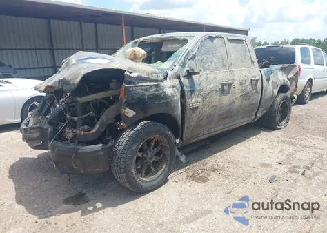 2018 Ram 1500 St from USA, damaged, VIN 1C6RR6FG3JS100708